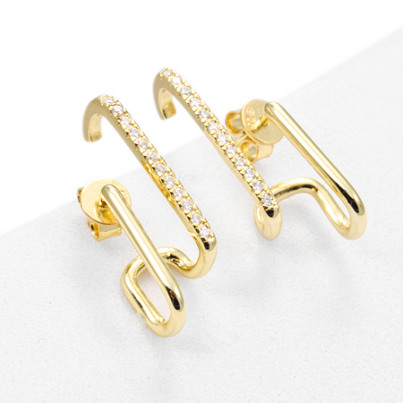 1.2mm Moissanite Diamond | 18K Gold Plated