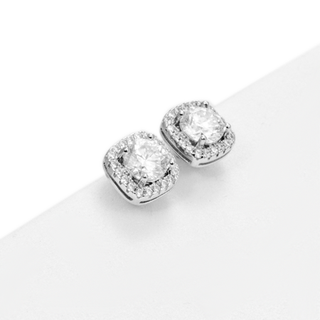 1 Carat Moissanite Diamond | S925 Sterling Silver